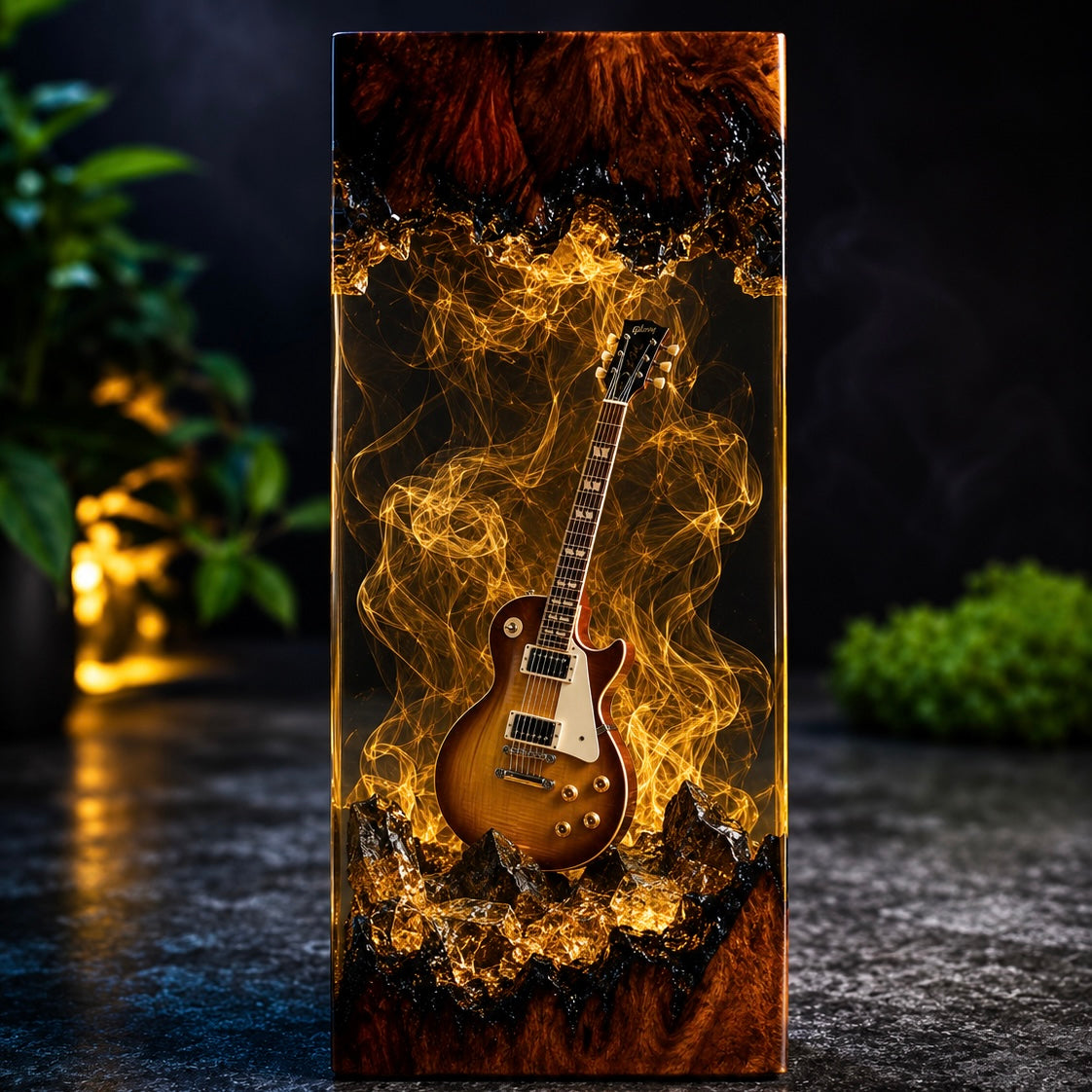 Lilith’s Guitar Lamps (Rectangular Prism Ver.)