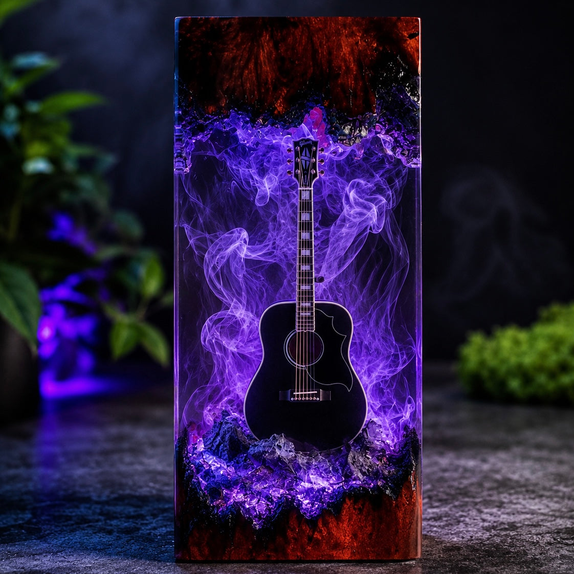 Lilith’s Guitar Lamps (Rectangular Prism Ver.)