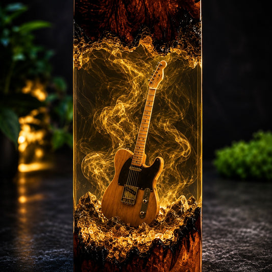 Lilith’s Guitar Lamps (Rectangular Prism Ver.)